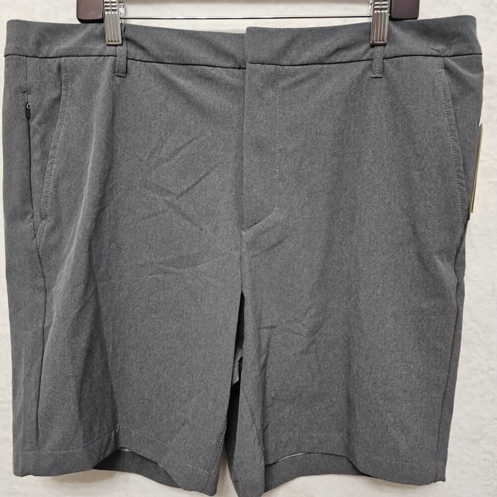 NWT Mens Sz 30 Moisture Wicking 8" Golf Shorts Navy UPF 50+ Preppy Sporty Dad
